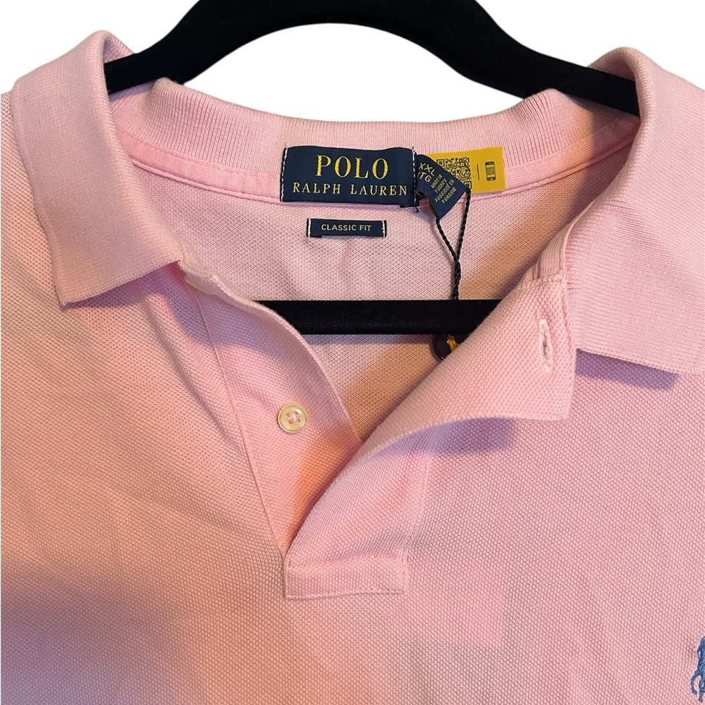 Polo Ralph Lauren Men's Custom Fit Mesh Pony Shirt NWT - Picture 3 of 4
